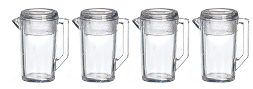 Pitchers with Lids, 4 pc.